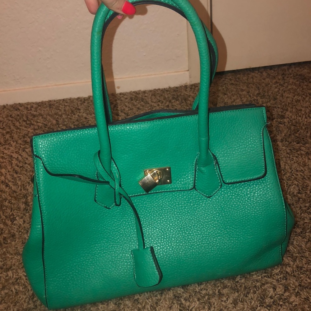 Turquoise purse